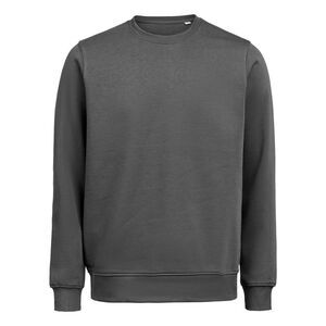 Untagged Movement Mens Crew Neck Regular Sweatshirt / Charcoal